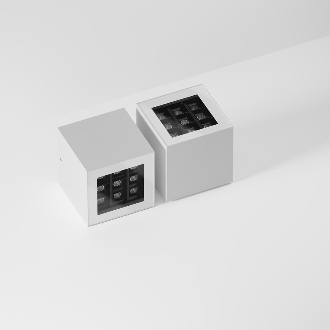 Накладной потолочный светильник Edge C SQ Dark Ghidini GH0705