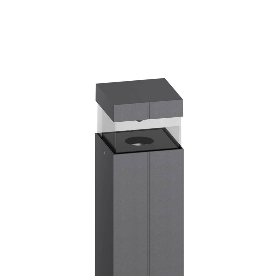 Светильник-столбик MaxiQuadro 800 360° Ghidini GH1219