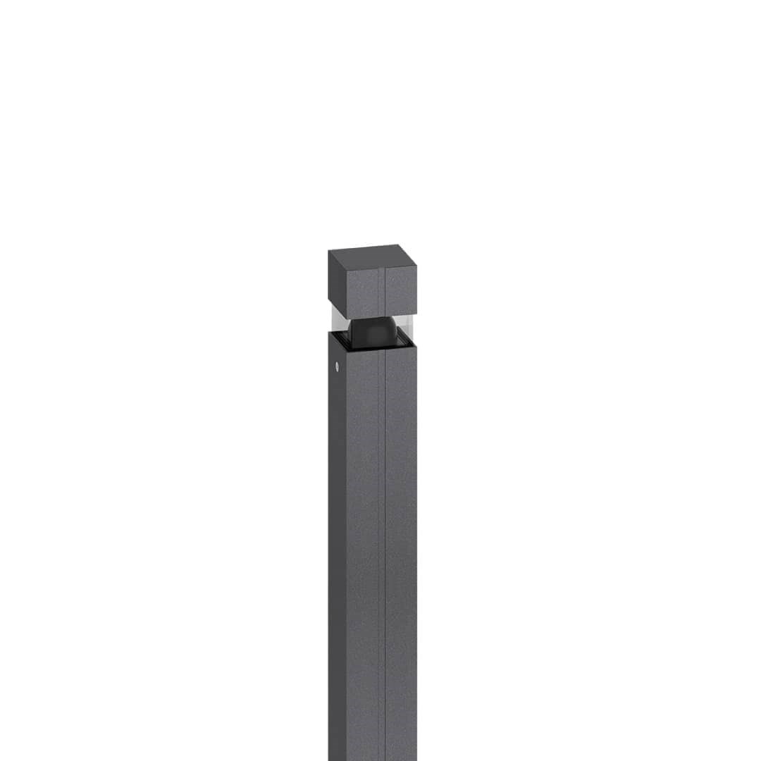 Светильник-столбик MiniQuadro Dark Wood 500 360° Ghidini GH1316