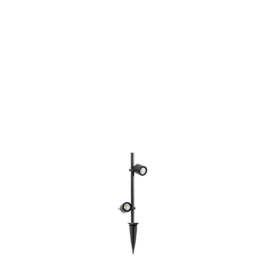 Ландшафтный светильник на колышке MaxiSegno 45 P 2L Spike 500 Ghidini GH1491