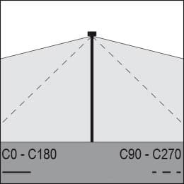 Светильник на опору Clessidra (4000) Ghidini GH1501