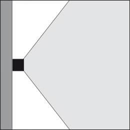 Настенный светильник MicroSpia Flat 100 Ghidini GH1388
